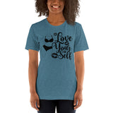 Love Yourself - Curvy Body- Unisex Staple T-Shirt | Bella + Canvas 3001 - Multiple Colors Avail.