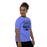 Not Fragile Like a Flower, Fragile Like a Bomb - Youth Short Sleeve T-Shirt