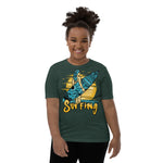 Surfer Girl Youth Short Sleeve T-Shirt