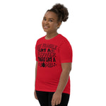 Not Fragile Like a Flower, Fragile Like a Bomb - Youth Short Sleeve T-Shirt