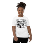 Not Fragile Like a Flower, Fragile Like a Bomb - Youth Short Sleeve T-Shirt