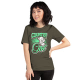 Country Girl (w/Boots) - Unisex Staple T-Shirt | Bella + Canvas 3001 - Multiple Colors Avail.