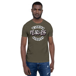 Fearless - Warrior Goddess - (Skater/Typography)  - Unisex Staple T-Shirt | Bella + Canvas 3001 - Multiple Colors Avail.
