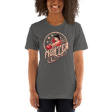 Fighter (Boxer Girl)) - Unisex Staple T-Shirt | Bella + Canvas 3001 - Multiple Colors Avail.