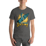 Surfing - Surfer Girl - Unisex Staple T-Shirt | Bella + Canvas 3001 - Multiple Colors Avail.