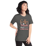 Coffee, Scrubs & Rubber Gloves - Unisex Staple T-Shirt | Bella + Canvas 3001 - Multiple Colors Avail.