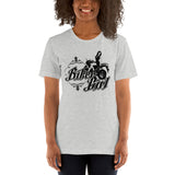 Biker Girl - Unisex Staple T-Shirt | Bella + Canvas 3001 - Multiple Colors Avail.