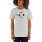 Fearless - Warrior Goddess - (White Border)  - Unisex Staple T-Shirt | Bella + Canvas 3001 - Multiple Colors Avail.