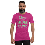 Rear Naked Choke Hazard - Unisex Staple T-Shirt | Bella + Canvas 3001 - Multiple Colors Avail.