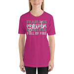 She Is Fearless, Powerful, Beautiful, Full of Fire - Unisex Staple T-Shirt | Bella + Canvas 3001 - Multiple Colors Avail.