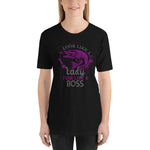 Look Like a Lady, Fish Like a Boss - Unisex Staple T-Shirt | Bella + Canvas 3001 - Multiple Colors Avail.