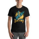 Surfing - Surfer Girl - Unisex Staple T-Shirt | Bella + Canvas 3001 - Multiple Colors Avail.