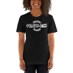 Fearless - Warrior Goddess - (White Border)  - Unisex Staple T-Shirt | Bella + Canvas 3001 - Multiple Colors Avail.