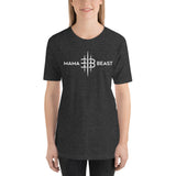 Mama Beast (Light Logo) - Unisex Staple T-Shirt | Bella + Canvas 3001 - Multiple Colors Avail.