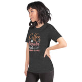 Coffee, Scrubs & Rubber Gloves - Unisex Staple T-Shirt | Bella + Canvas 3001 - Multiple Colors Avail.