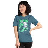 Country Girl (w/Boots) - Unisex Staple T-Shirt | Bella + Canvas 3001 - Multiple Colors Avail.