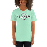 Fearless - Warrior Goddess - (White Border)  - Unisex Staple T-Shirt | Bella + Canvas 3001 - Multiple Colors Avail.
