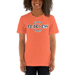 Fearless - Warrior Goddess - (White Border)  - Unisex Staple T-Shirt | Bella + Canvas 3001 - Multiple Colors Avail.