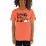 Keep Your Lashes Long & Your Standards High - Unisex Staple T-Shirt | Bella + Canvas 3001 - Multiple Colors Avail.