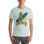 Surfing - Surfer Girl - Unisex Staple T-Shirt | Bella + Canvas 3001 - Multiple Colors Avail.