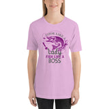 Look Like a Lady, Fish Like a Boss - Unisex Staple T-Shirt | Bella + Canvas 3001 - Multiple Colors Avail.