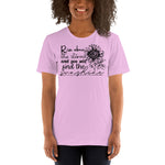 Rise Above the Storm and You will find the Sunshine  - Unisex Staple T-Shirt | Bella + Canvas 3001 - Multiple Colors Avail.