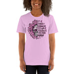 Breast Cancer Awareness - It Takes Strength to Tolerate the Pain Every Day  - Unisex Staple T-Shirt | Bella + Canvas 3001 - Multiple Colors Avail.