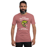 Born to Fish, Fishing is My Cardio - Unisex Staple T-Shirt | Bella + Canvas 3001 - Multiple Colors Avail.