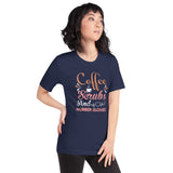 Coffee, Scrubs & Rubber Gloves - Unisex Staple T-Shirt | Bella + Canvas 3001 - Multiple Colors Avail.