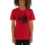 Biker Girl - Unisex Staple T-Shirt | Bella + Canvas 3001 - Multiple Colors Avail.