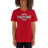 Fearless - Warrior Goddess - (White Border)  - Unisex Staple T-Shirt | Bella + Canvas 3001 - Multiple Colors Avail.