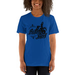 Biker Girl - Unisex Staple T-Shirt | Bella + Canvas 3001 - Multiple Colors Avail.