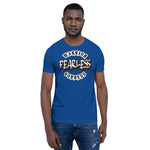Fearless - Warrior Goddess - (Skater/Typography)  - Unisex Staple T-Shirt | Bella + Canvas 3001 - Multiple Colors Avail.